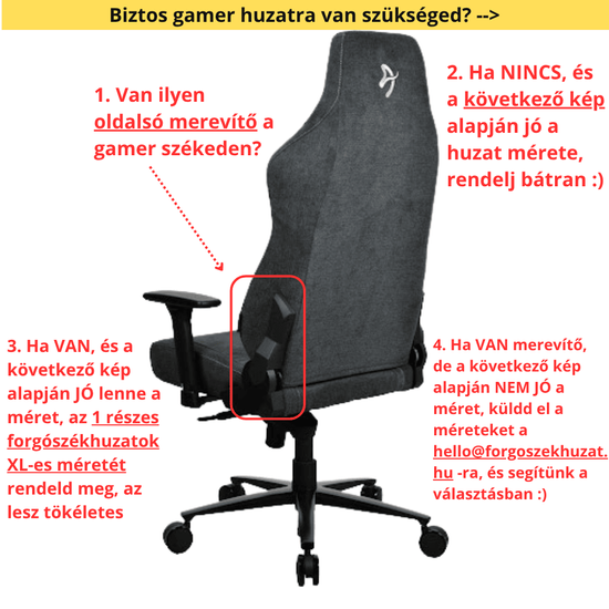 Gamer ForgószékHuzat (vízlepergető, világosszürke) Gamer ForgószékHuzat (vízlepergető, világosszürke)